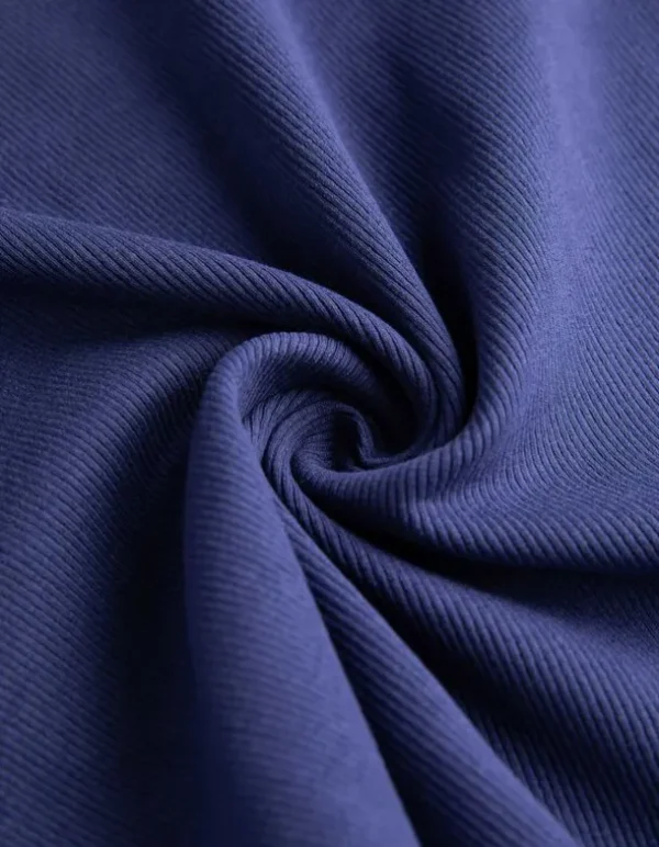 T-Shirt - einfarbig - blau