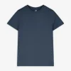 T-Shirt - einfarbig - dunkelblau