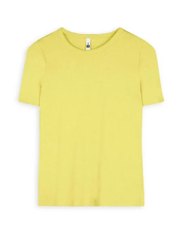 T-Shirt - einfarbig - hellgrün