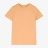 T-Shirt - einfarbig - orange