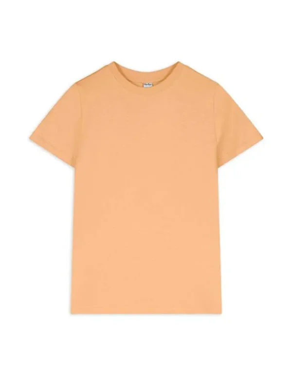 T-Shirt - einfarbig - orange