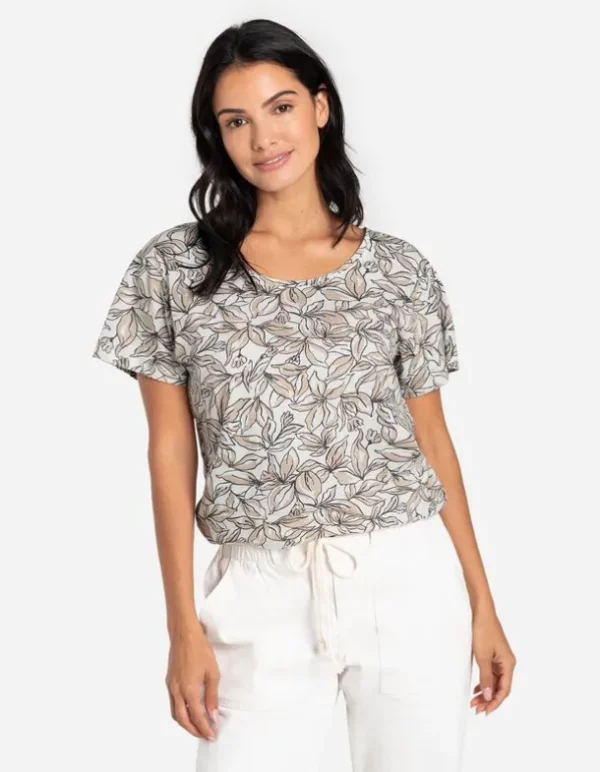 T-Shirt - Florales Muster