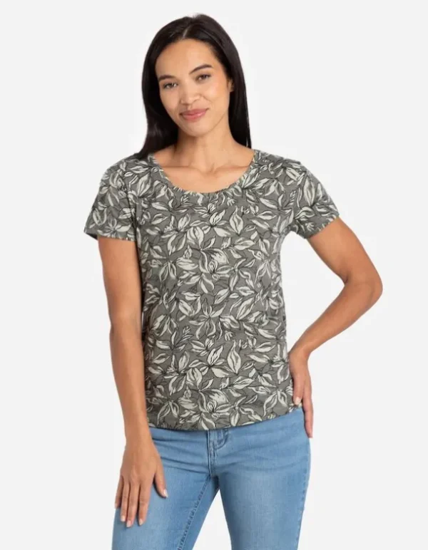T-Shirt - Florales Muster