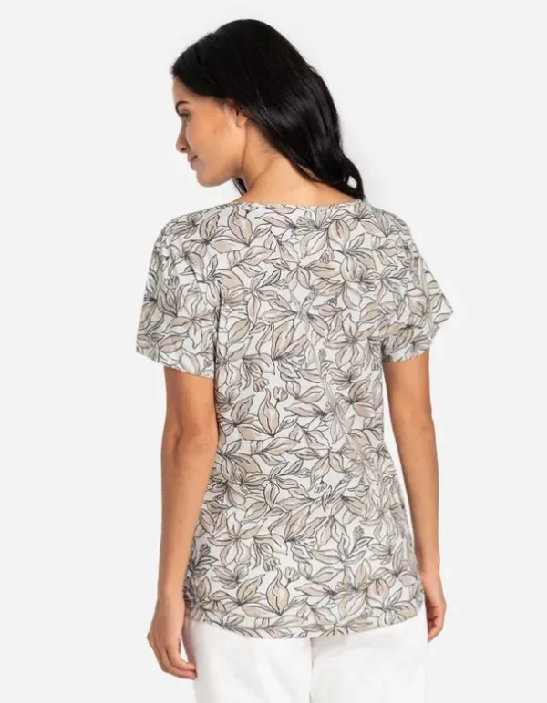 T-Shirt - Florales Muster