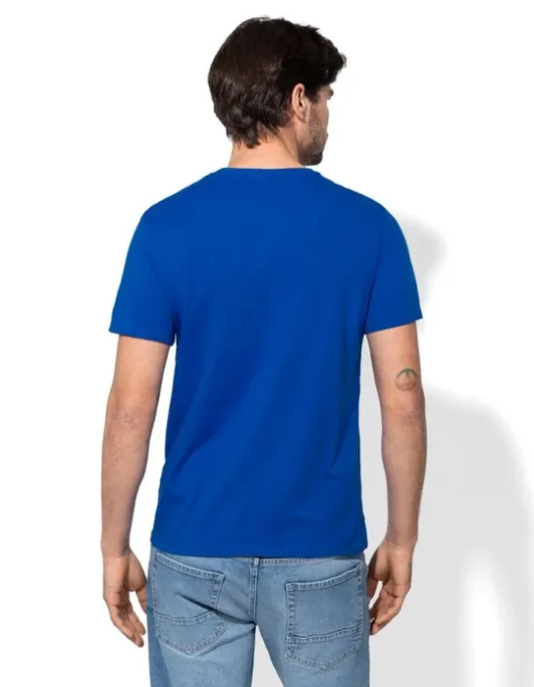 T-Shirt - Frontprint - blau