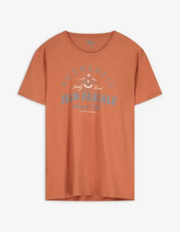 T-Shirt - Frontprint - orange