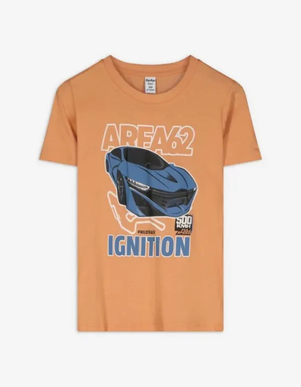 T-Shirt - Frontprint - orange