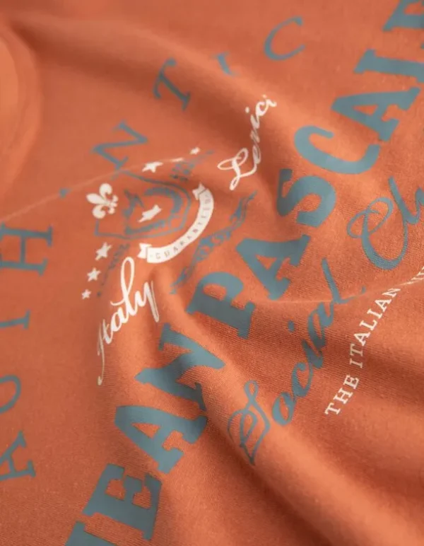 T-Shirt - Frontprint - orange