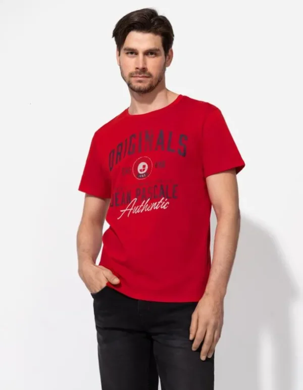 T-Shirt - Frontprint - rot