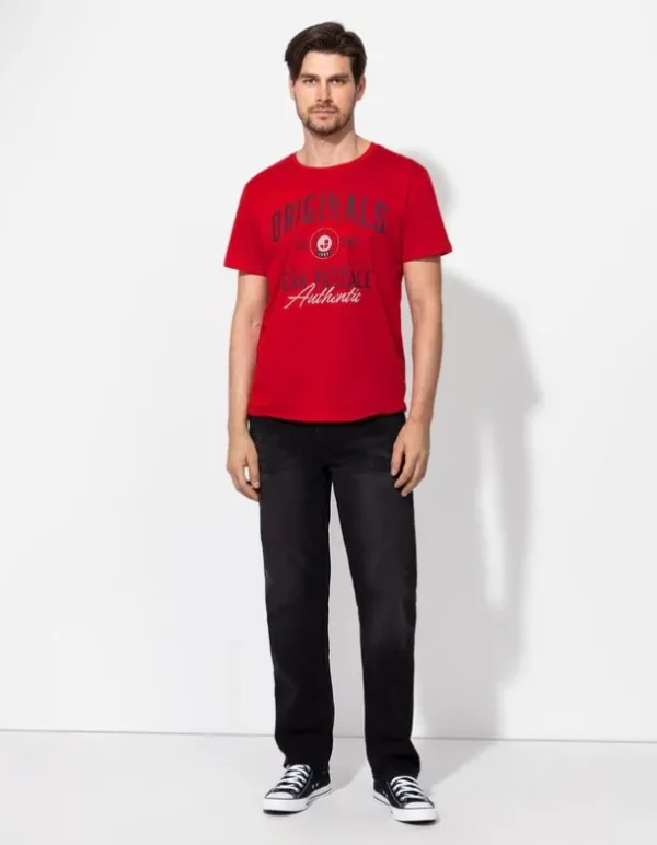 T-Shirt - Frontprint - rot