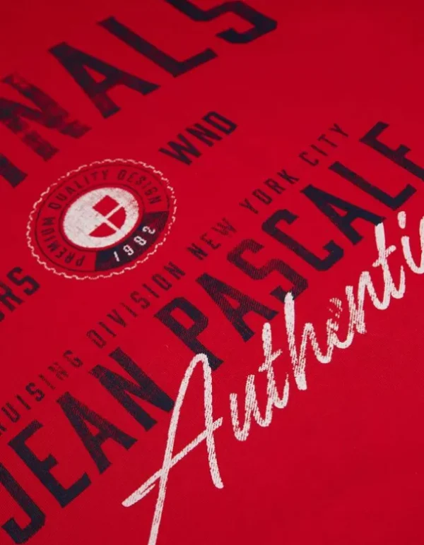 T-Shirt - Frontprint - rot