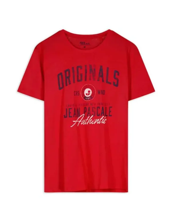 T-Shirt - Frontprint - rot