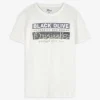 T-Shirt - Frontprint - weiß
