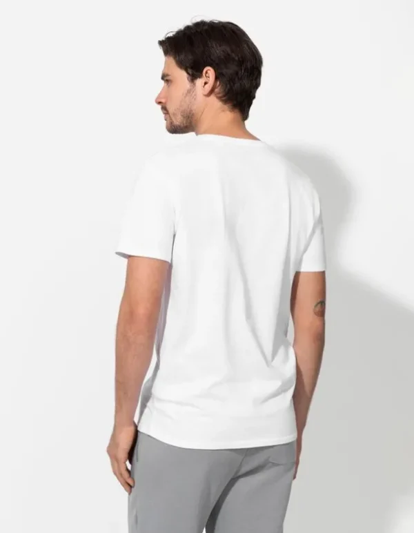 T-Shirt - Frontprint - weiß