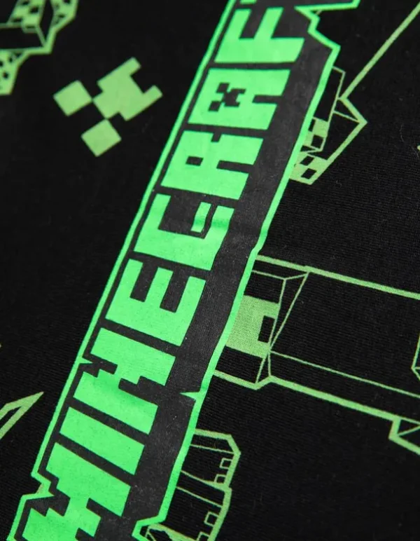 T-Shirt - Minecraft - schwarz