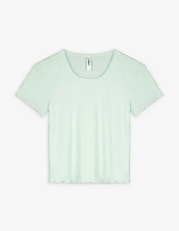 T-Shirt - Muschelsaum