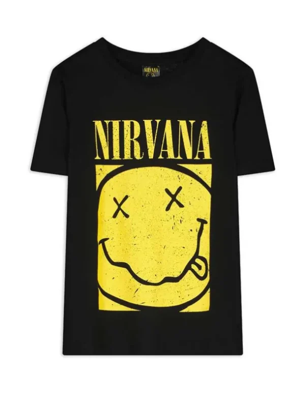 T-Shirt - Nirvana - schwarz