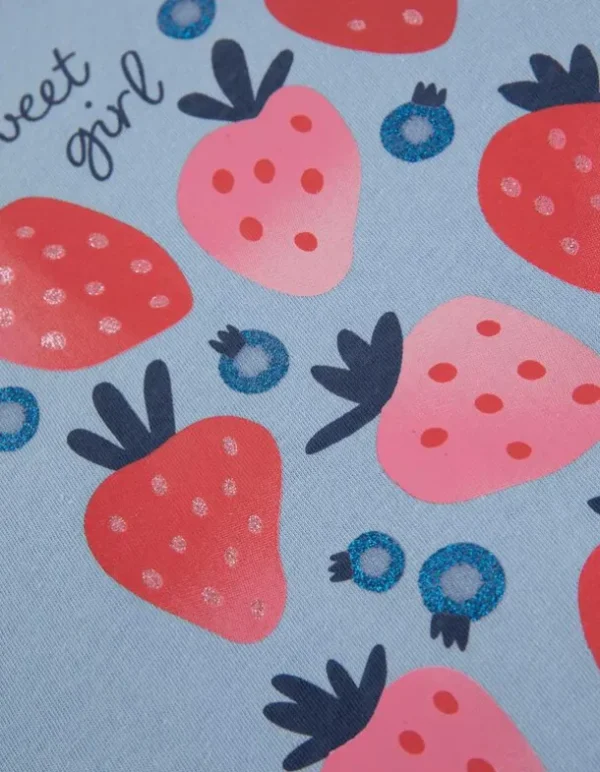 T-Shirt - Print - hellblau