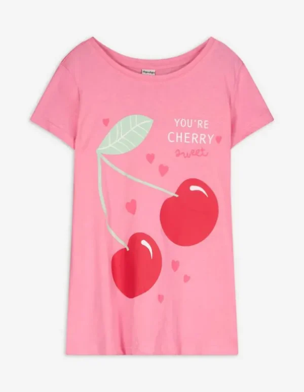 T-Shirt - Print - pink