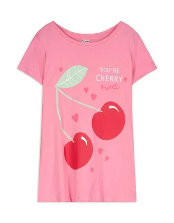 T-Shirt - Print - pink