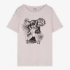 T-Shirt - Print - rosa