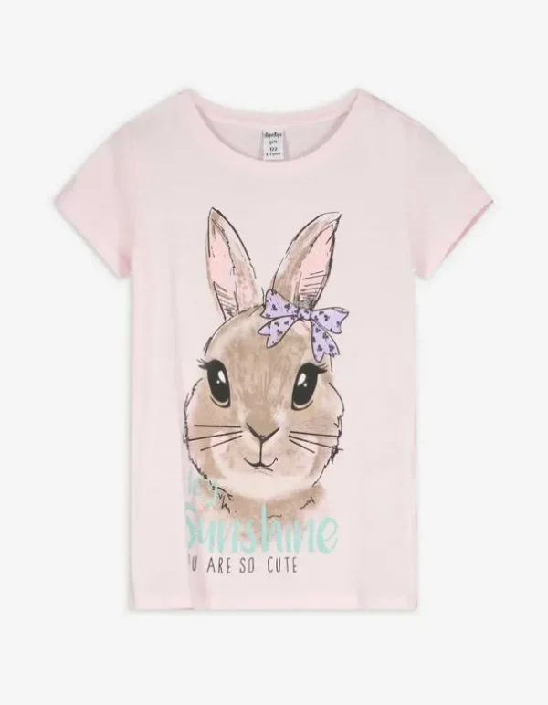 T-Shirt - Print - rosa