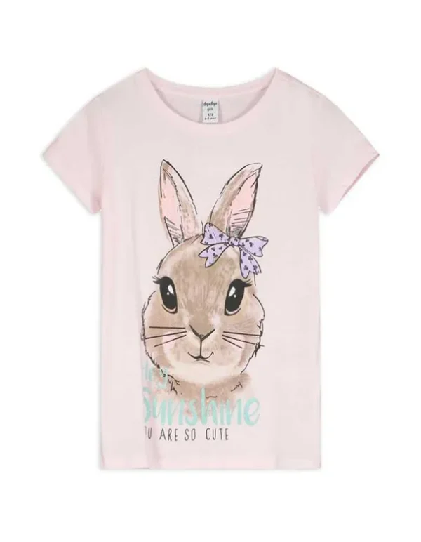 T-Shirt - Print - rosa