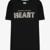 T-Shirt - Print - schwarz