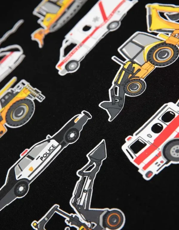 T-Shirt - Print - schwarz