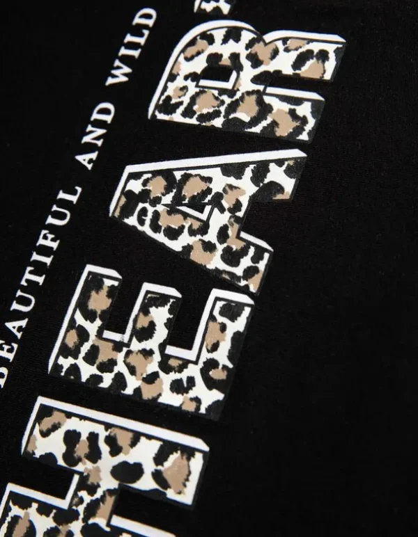 T-Shirt - Print - schwarz