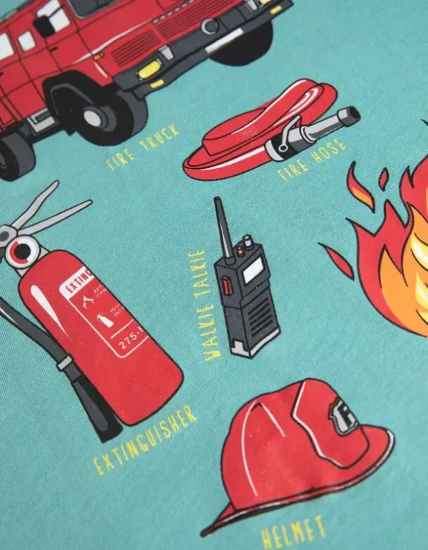 T-Shirt - Print - türkis