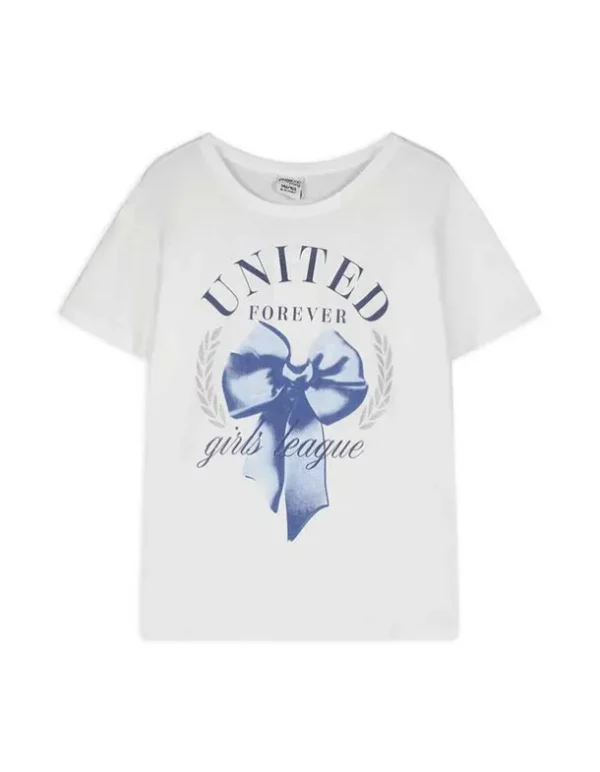 T-Shirt - Print - weiß