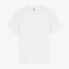 T-Shirt - Rippenstruktur - weiß