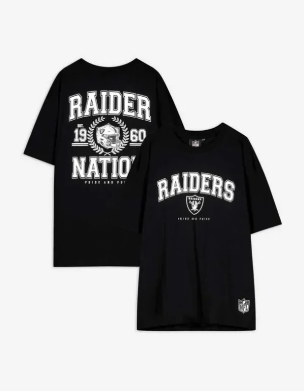 T-Shirt - Rückenprint - schwarz