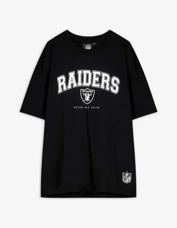 T-Shirt - Rückenprint - schwarz