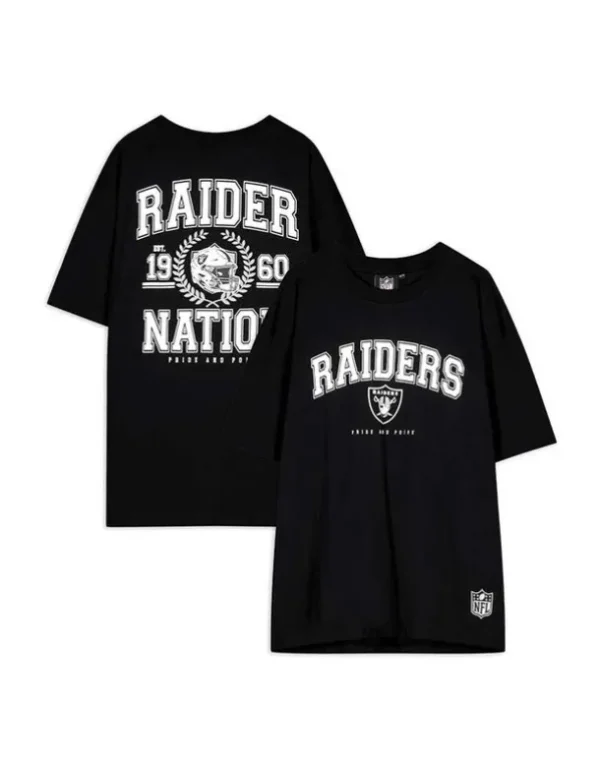 T-Shirt - Rückenprint - schwarz