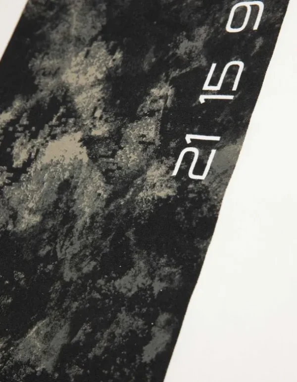 T-Shirt - Rückenprint - weiß