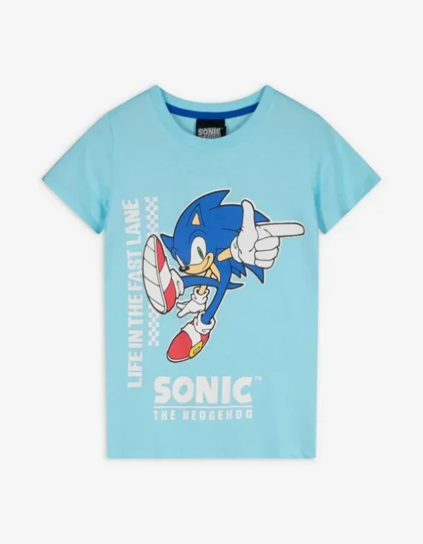 T-Shirt - Sonic - hellblau