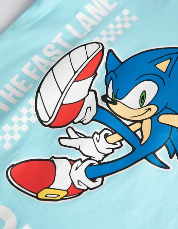 T-Shirt - Sonic - hellblau