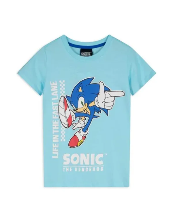 T-Shirt - Sonic - hellblau