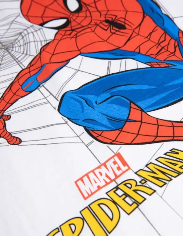 T-Shirt - Spiderman - weiß