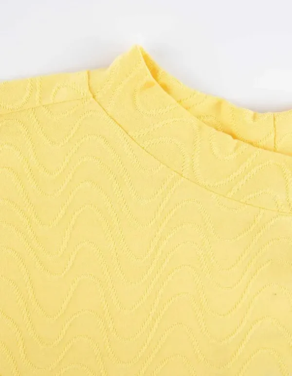 T-Shirt - Stehkragen