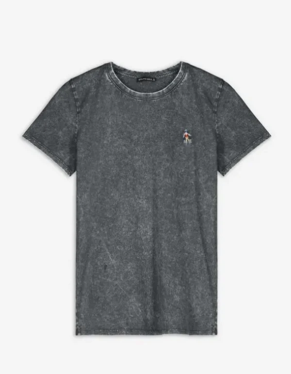 T-Shirt - Stickereien