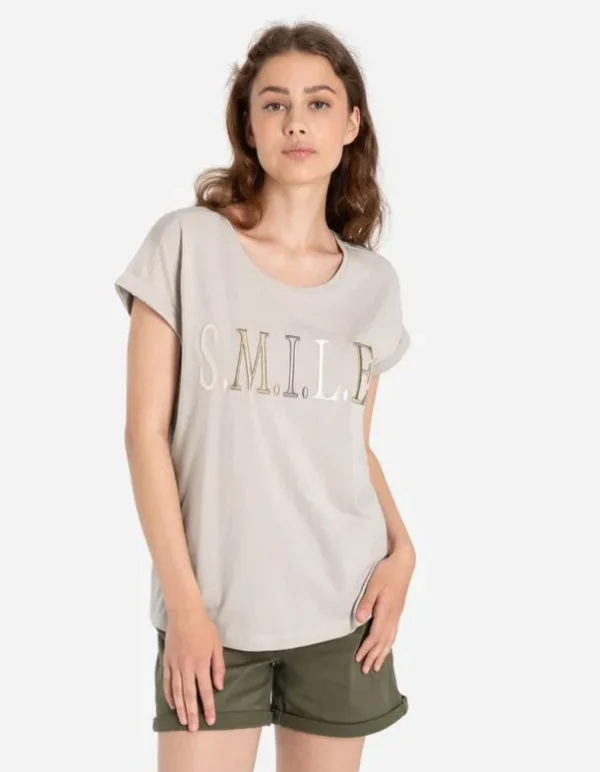 T-Shirt - Stickereien