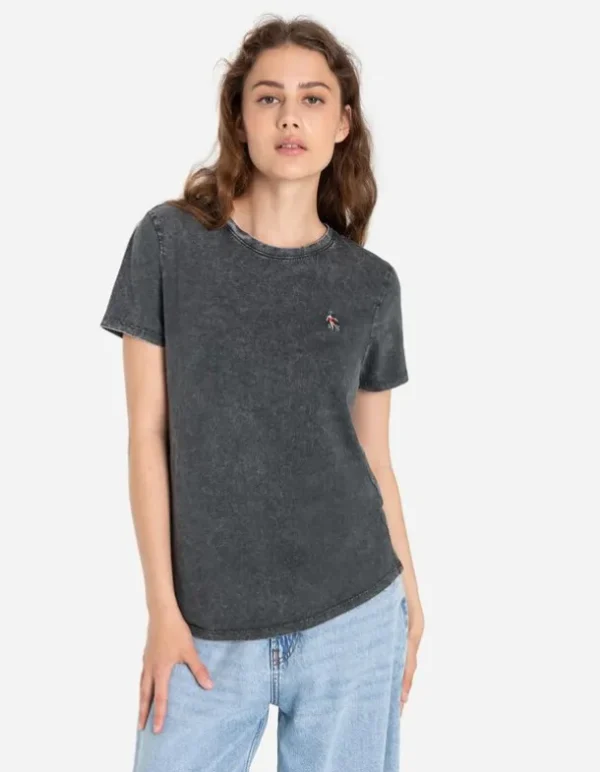 T-Shirt - Stickereien