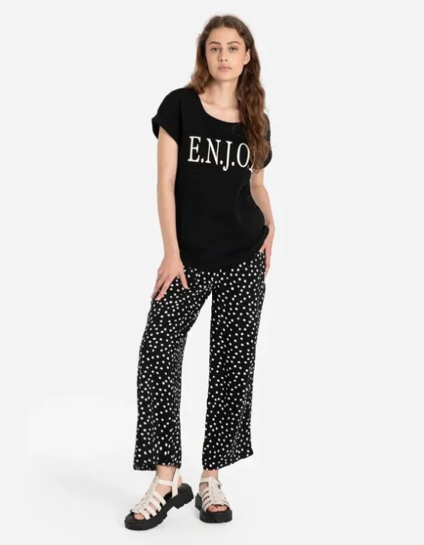 T-Shirt - Stickereien