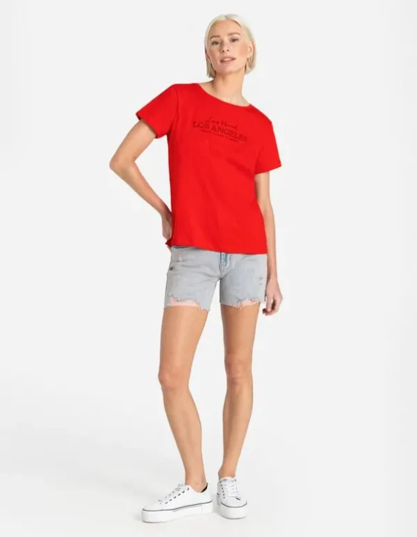 T-Shirt - Stickereien