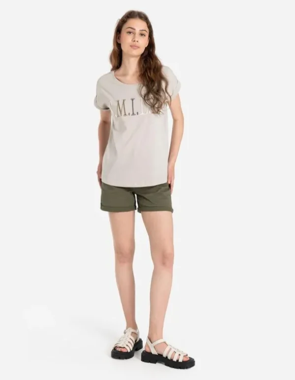 T-Shirt - Stickereien
