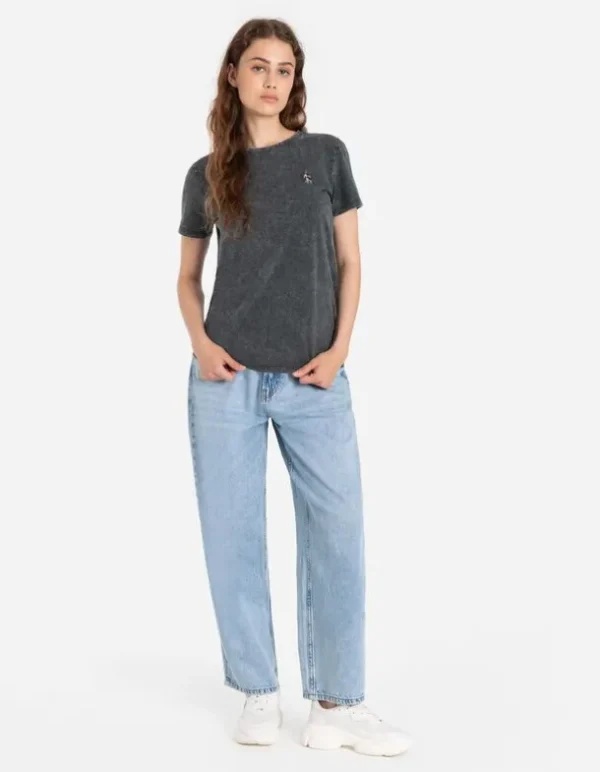 T-Shirt - Stickereien