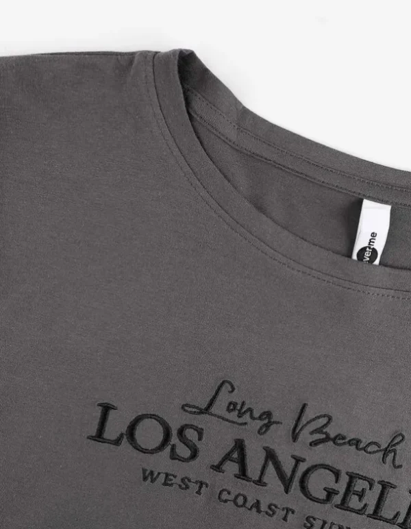 T-Shirt - Stickereien